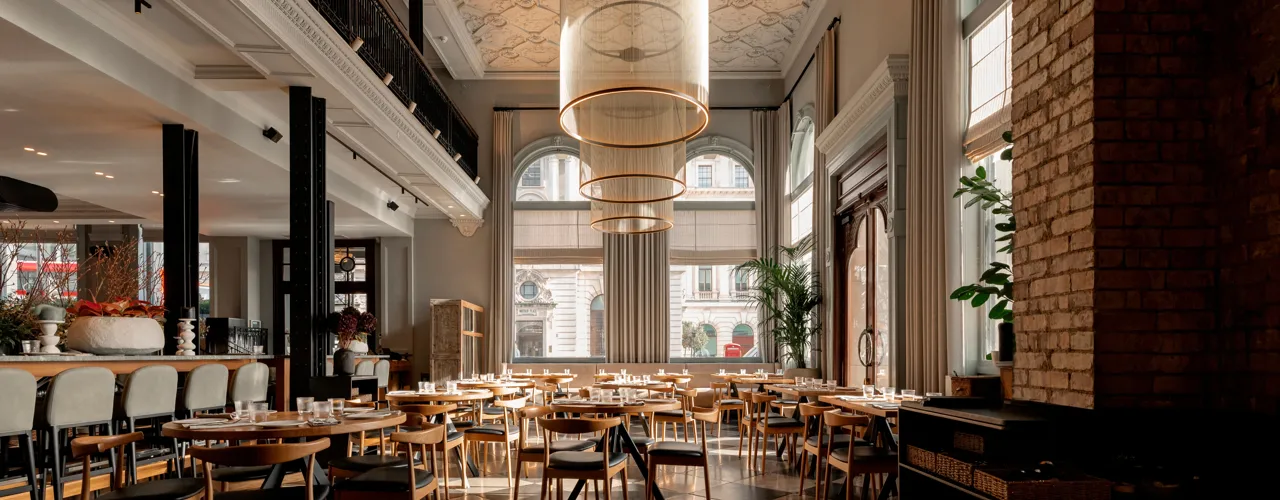 گالری طراحی پارچه با سقف‌های پارامتریک